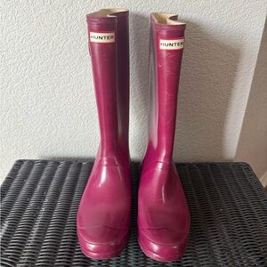 Hunter Waterproof Rain Boots